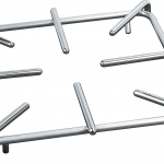Griglia in Acciaio Inox Supporto Pentola Monofuoco ZANUSSI/ELECTROLUX