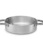 Paellera Alluminio 2 Maniglie Rivettate Spessore 5 mm-misure varie