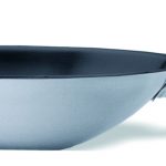 Wok Acciaio Inox Antiaderente da Induzione Fondo Piano/Tondo
