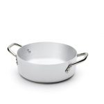 Casseruola Bassa Alluminio 2 Maniglie Spessore 3 mm-misure varie