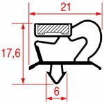 Guarnizioni ad Incastro 730x650 mm ZANUSSI/ELECTROLUX