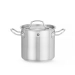 Pentola Alta Acciaio Inox con Coperchio serie PROFI LINE-misure varie