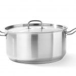 Casseruola bassa inox due maniglie con Coperchio - Misure varie