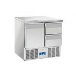 Saladette Refrigerata TOP INOX & CASSETTI GN1/1- misure varie