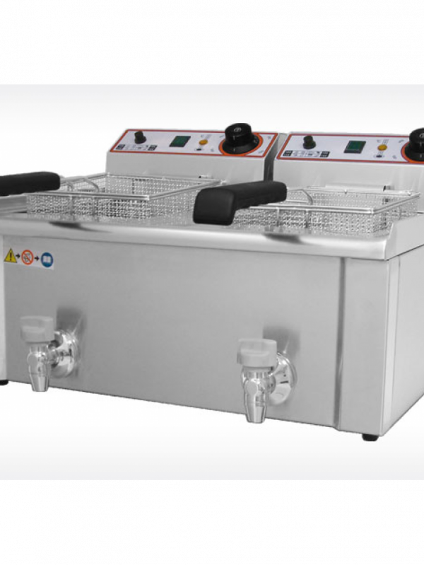 Friggitrice Elettrica 7+7 Lt
