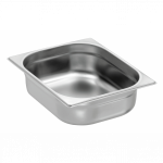 Bacinella Gastronorm  GN 1/2 (325x265 mm) in acciaio inox - Misure varie