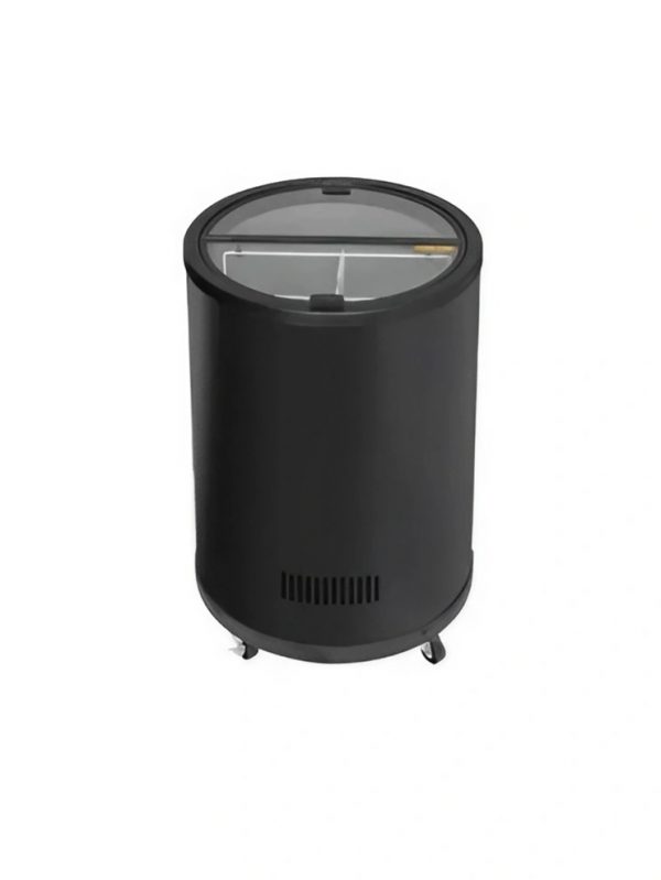 Congelatore a Pozzetto 80 Lt con Porta in Vetro