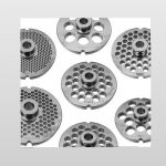 Piastra per Tritacarne Diametro Foro 0,4/0,8 cm Piastra 12 cm