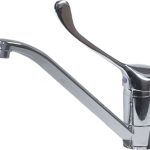 Miscelatore Monoforo Monocomando a Leva Lunga Cromata